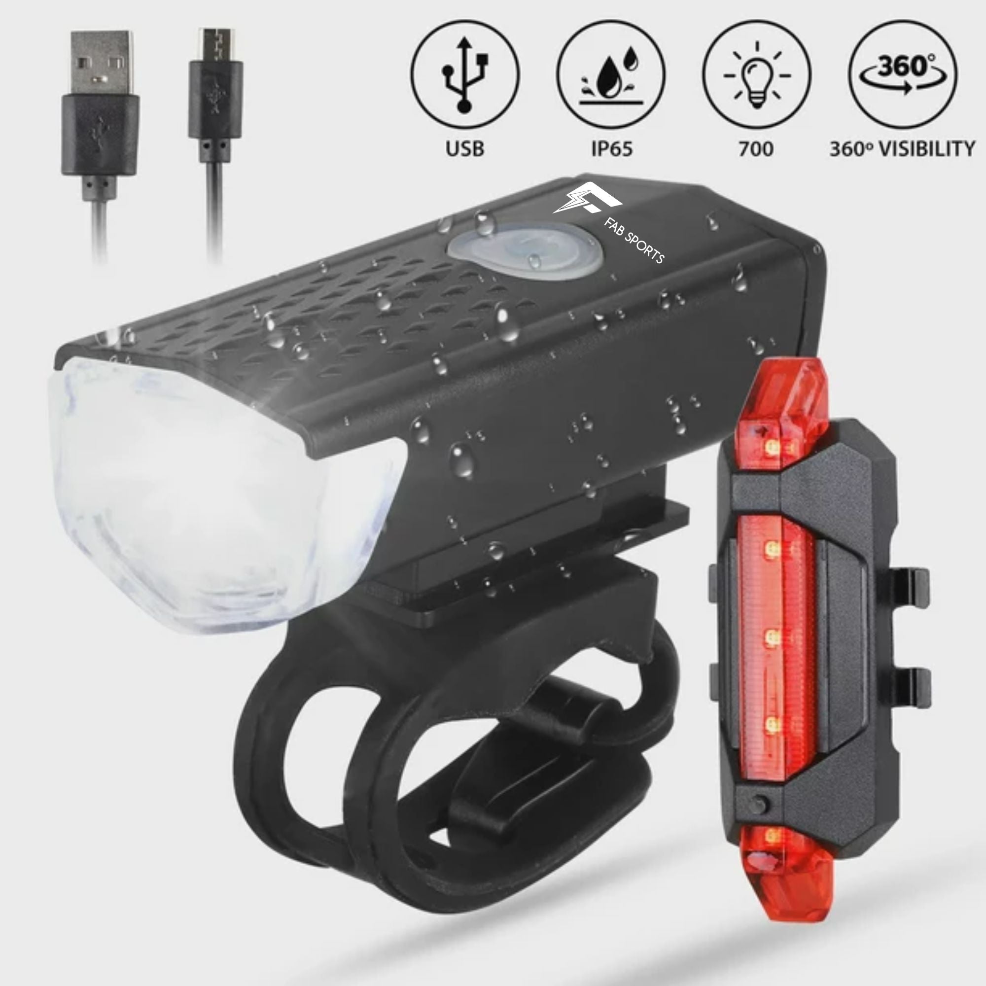 Bike headlight full online set