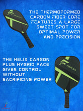 Load image into Gallery viewer, FabSports Carbon Fiber Pickleball Paddle
