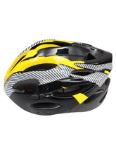 Load image into Gallery viewer, FabSports Yellow Premium Bicycle / Bike Helmet for Kids, Youth and Adults, For Cycling / Skating / Skate Boarding,
