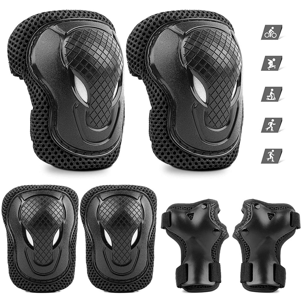 FabSports Knee  Protective Gear & Elbow Pads/Guards for 10 years & Above