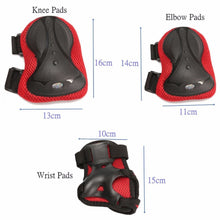 Load image into Gallery viewer, FabSports Knee  Protective Gear &amp; Elbow Pads/Guards for 10 years &amp; Above
