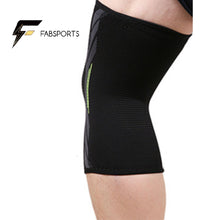 Load image into Gallery viewer, FabSports Knee Cap/sleeve Compression Support for Gym Running Cycling Sports Jogging Workout Pain Relief for Men &amp; Women (Pack of 1 Leg)
