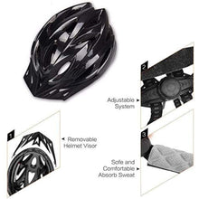 Load image into Gallery viewer, FabSports Green White Light weight Bicycle / Bike Helmet with flexible padding.
