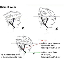 Load image into Gallery viewer, FabSports Green White Light weight Bicycle / Bike Helmet with flexible padding.
