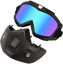 Load image into Gallery viewer, FabSports protective goggles with detachable mask, Anti UV, Windproof, soft foam padded for comfort
