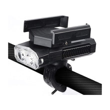 Load image into Gallery viewer, FabSports Red 4 in 1 Bicycle Front Light, Powerbank, Headlight, High-Decibel Horn
